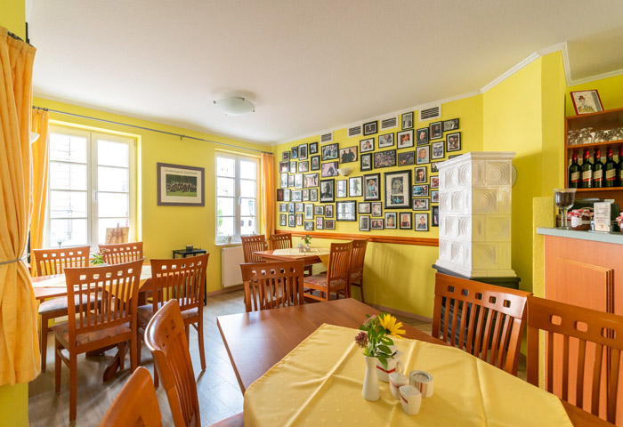 Restaurant in Schwerin in der Pension Hotel am Theater in Schwerin